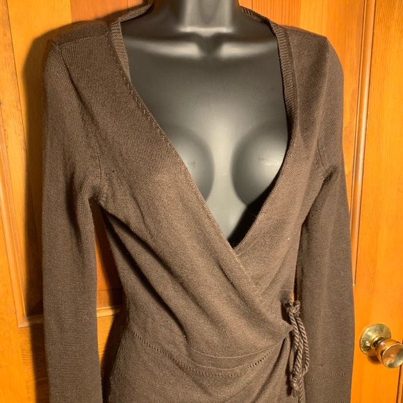 Ann Taylor Sweaters - SILK CASHMERE BLEND ANN TAYLOR WRAP SWEATER